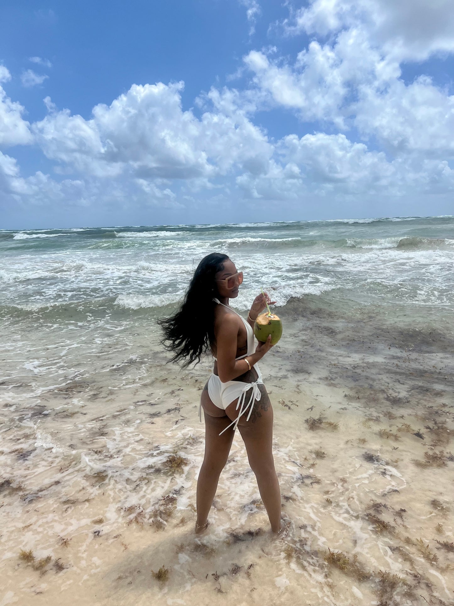 The White Monokini
